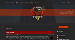 Desktop Screenshot of playvelocity.com